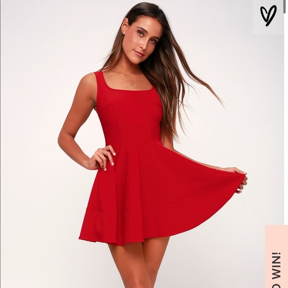 Lulus Dresses & Skirts - Lulu’s Short Red Dress